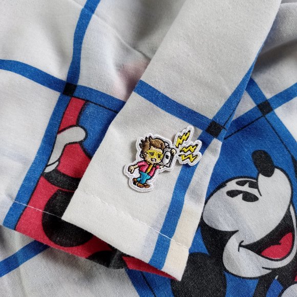 Custom Reworked Vintage Disney Mickey Mouse Shorts - Picture 3 of 3